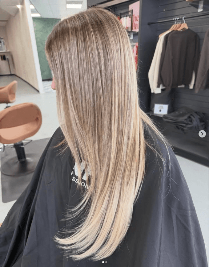 Lived-in balayage